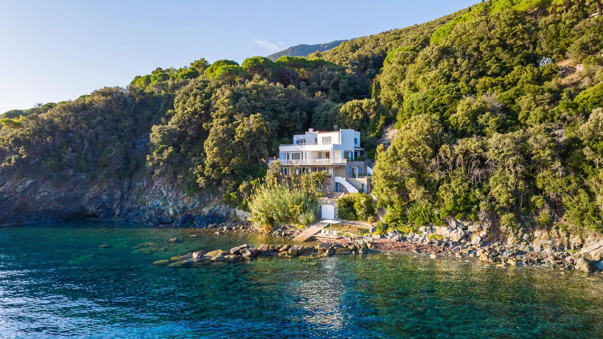 Villa Escalina With Private Beach And A/C Marciana Marina