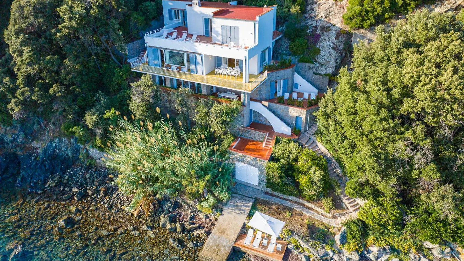 Villa Escalina With Private Beach And A/C Marciana Marina